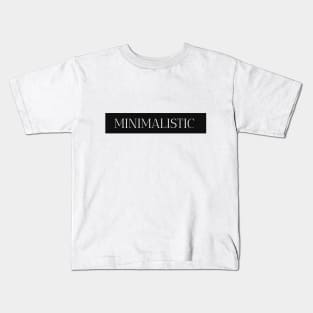 minimalistic Kids T-Shirt